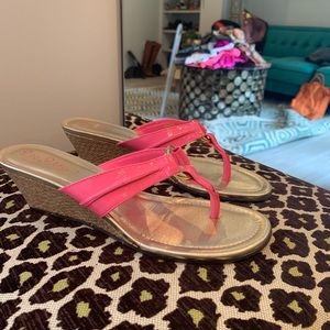 Lilly Pulitzer flip flops